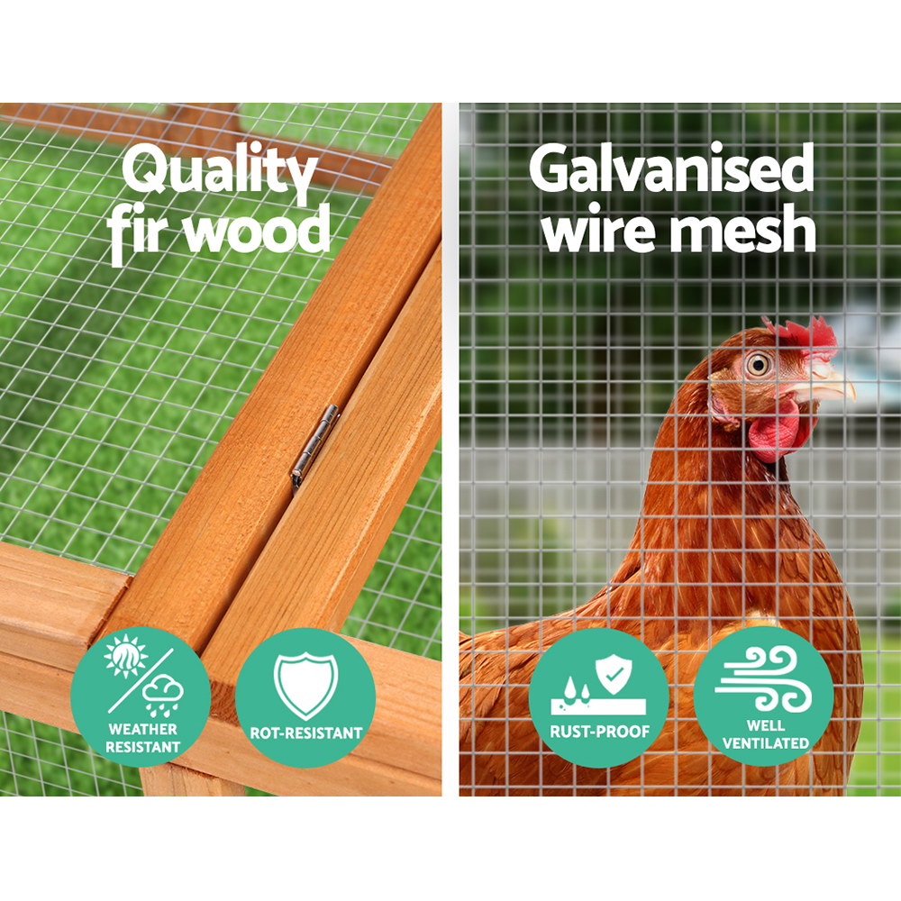NNEDSZ Rabbit Hutch Chicken Coop-3