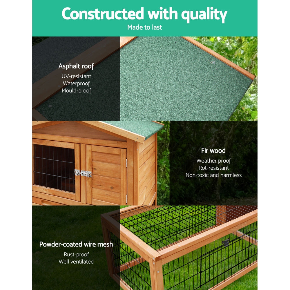 NNEDSZ155cm Tall Wooden Pet Coop-3