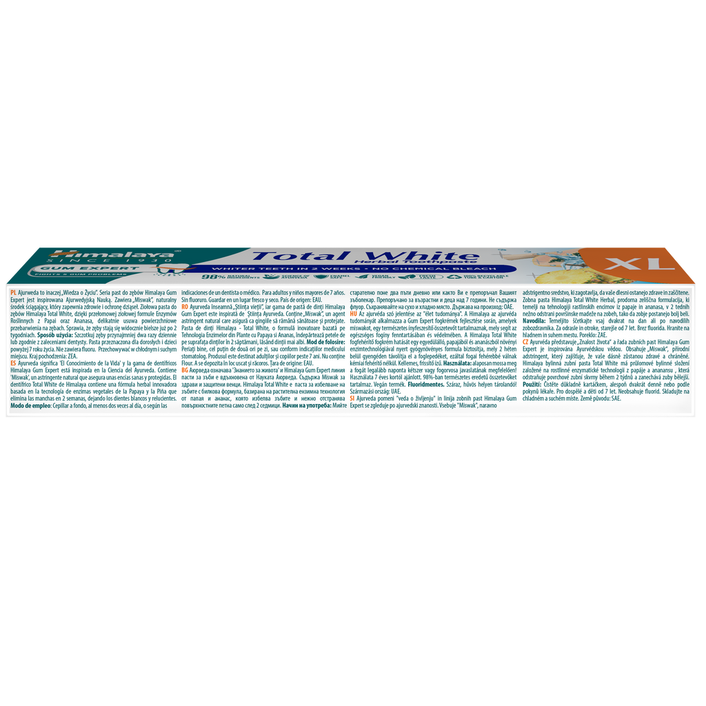 Himalaya Total White - Herbal Toothpaste