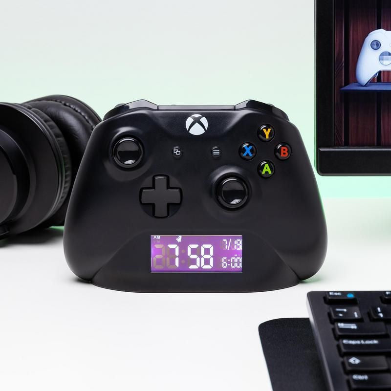Xbox fekete kontroller ébresztőóra