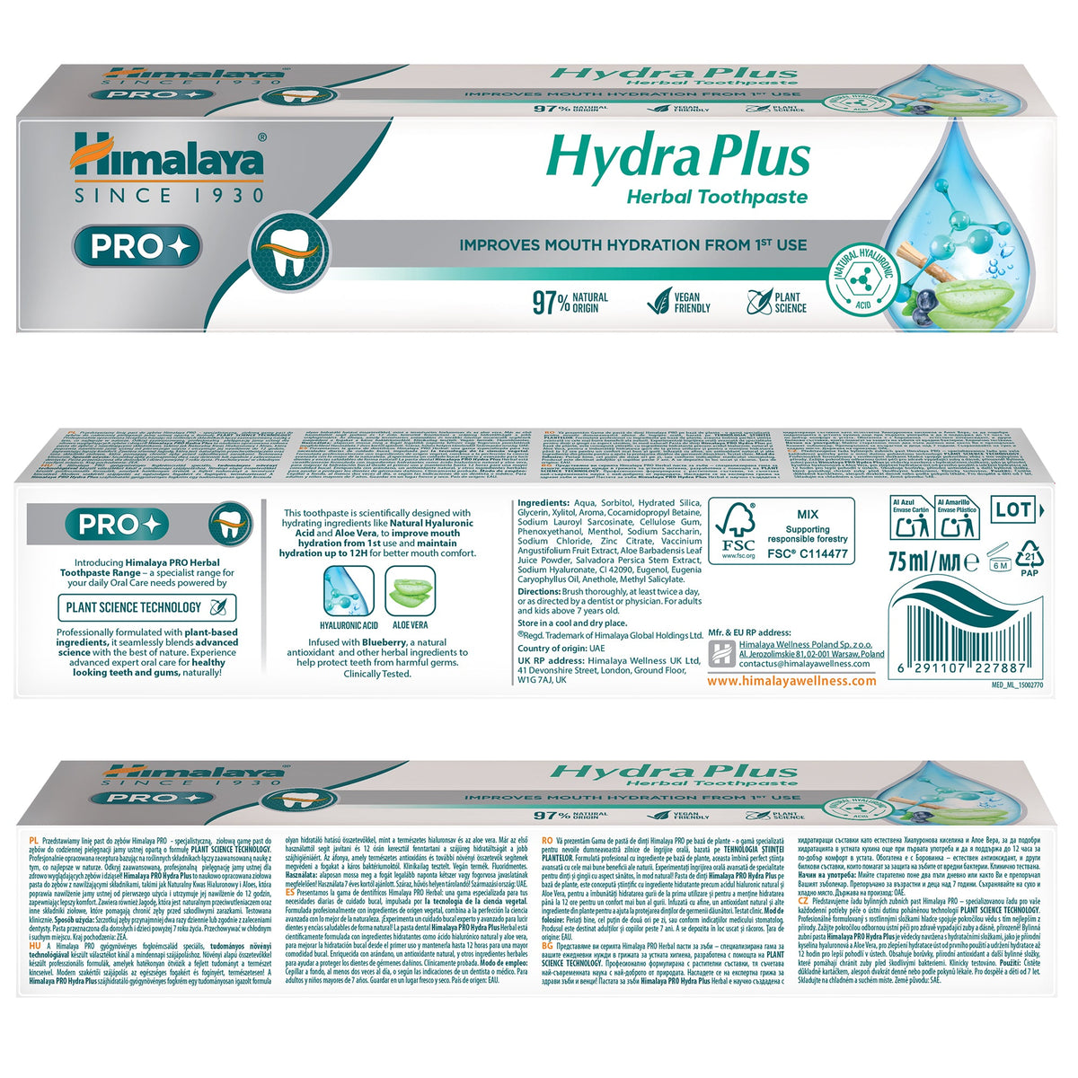 Himalaya PRO Hydra Plus Toothpaste
