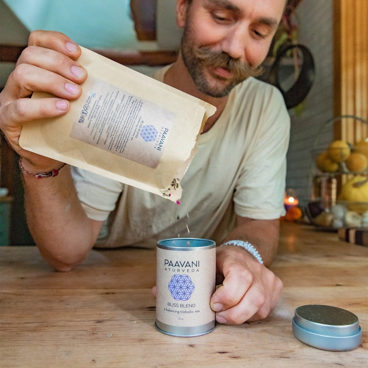 Bliss Blend | Tridoshic Tea for Relaxation & Harmony-4