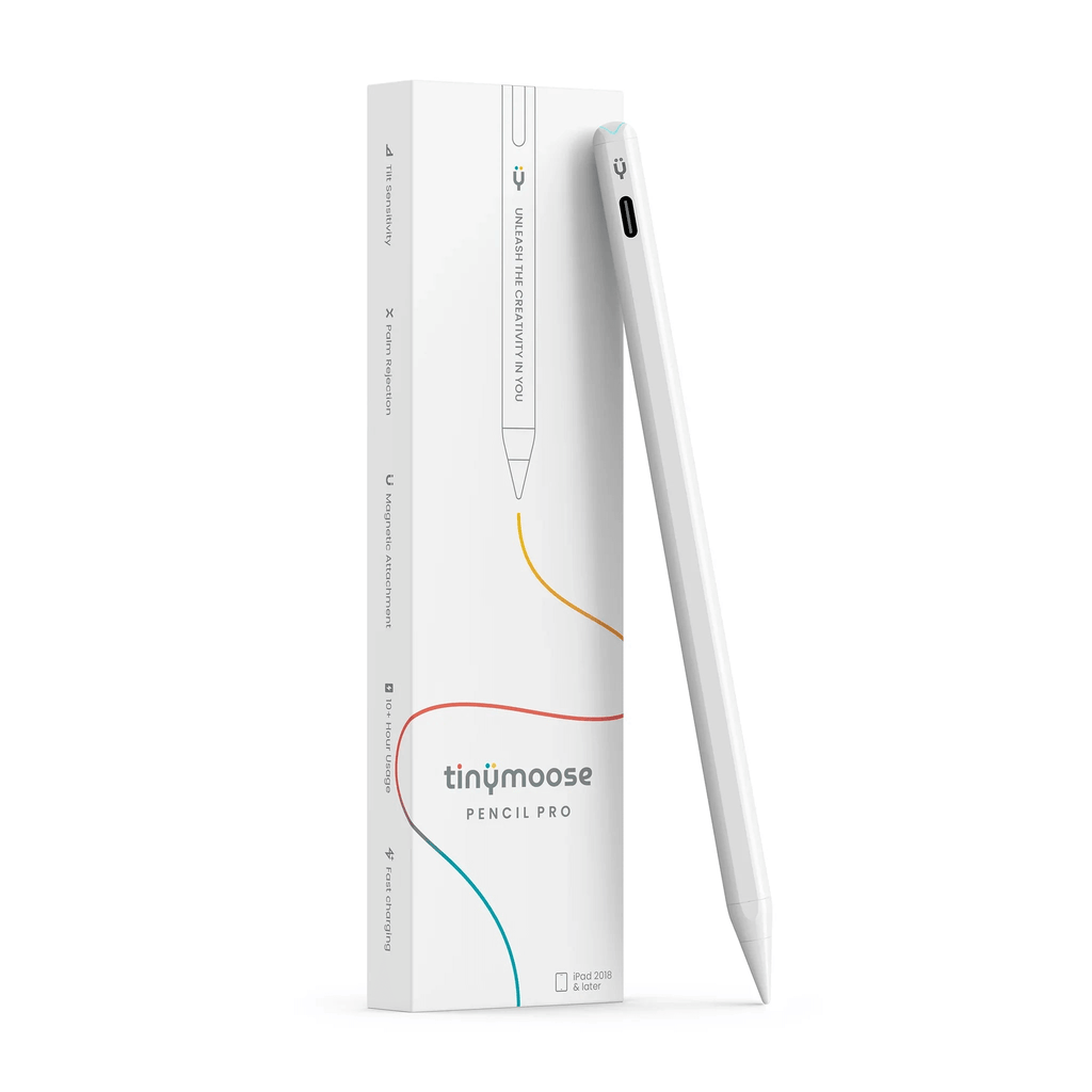 Pencil Pro - iPad Pen With USB-C Charging | Pearl White-0