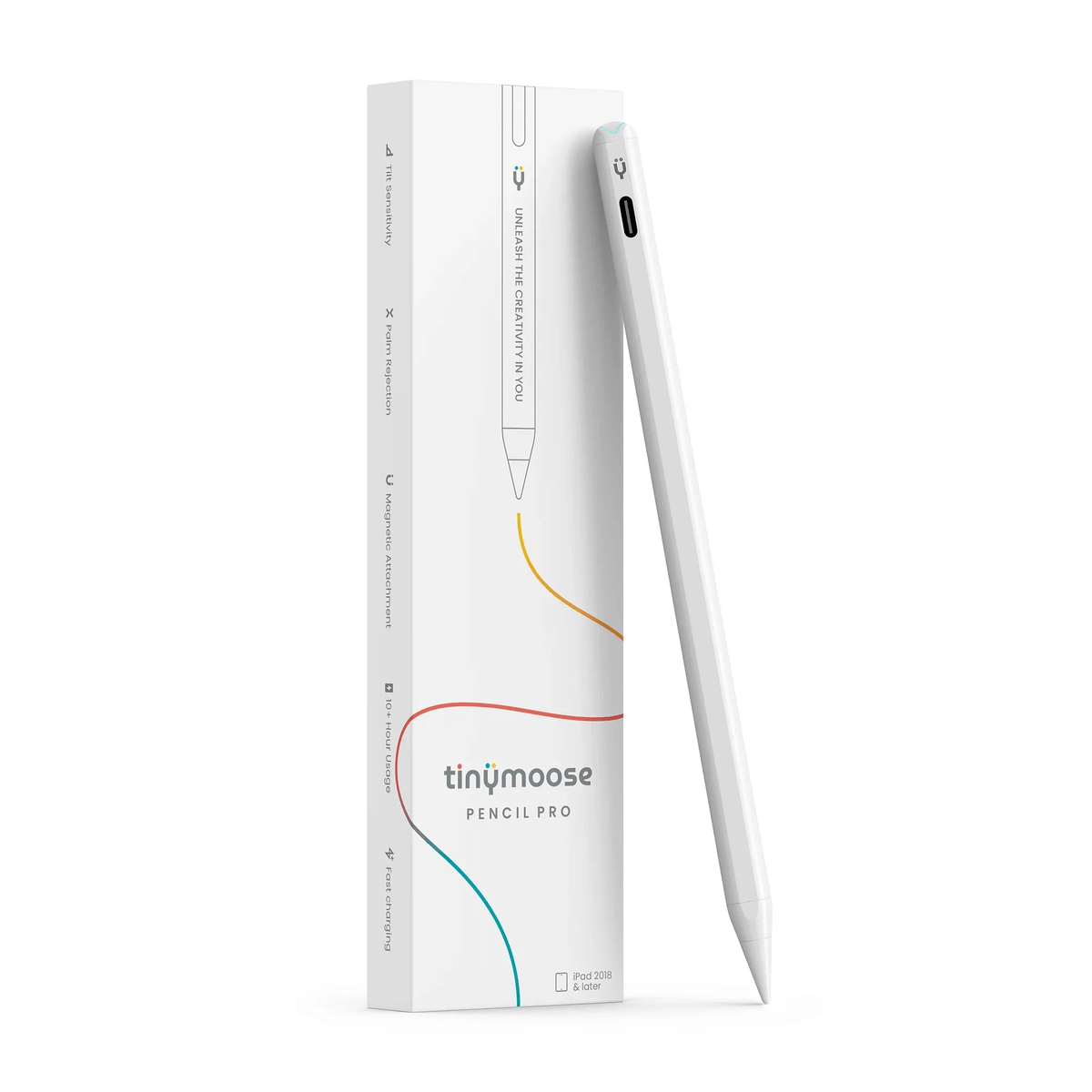 Pencil Pro - iPad Pen With USB-C Charging | Pearl White-0