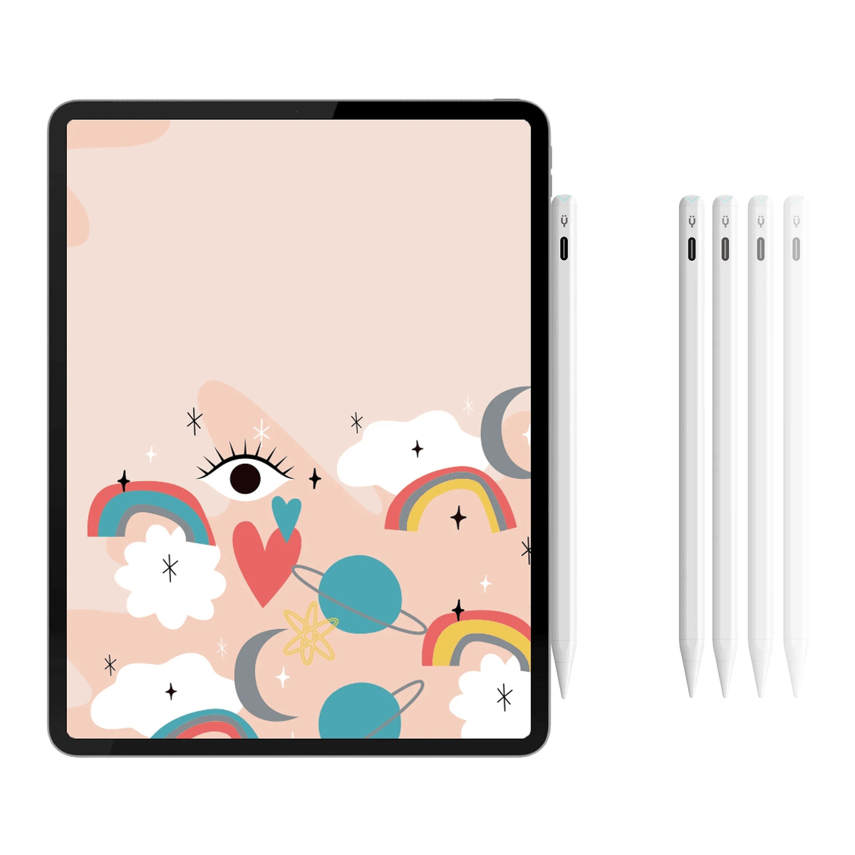 Pencil Pro - iPad Pen With USB-C Charging | Pearl White-2