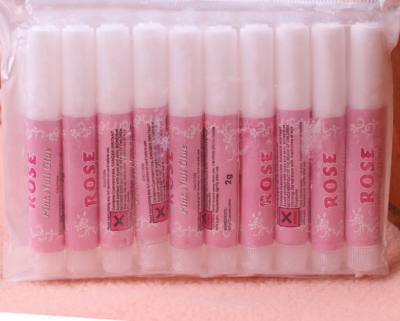 Pink Nail glue