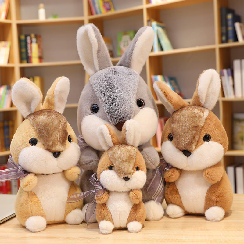 Plush White Rabbit-0