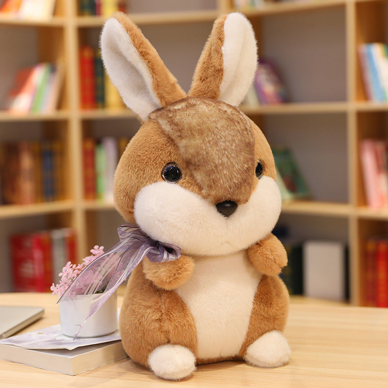 Plush White Rabbit-3