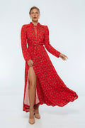Poeme Long Sleeve Maxi Dress