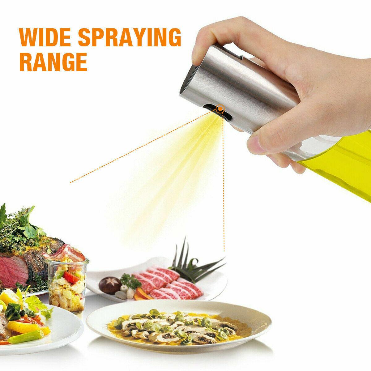 Precision Olive Oil Spray Bottle - Eco-Friendly Kitchen Essential!-1