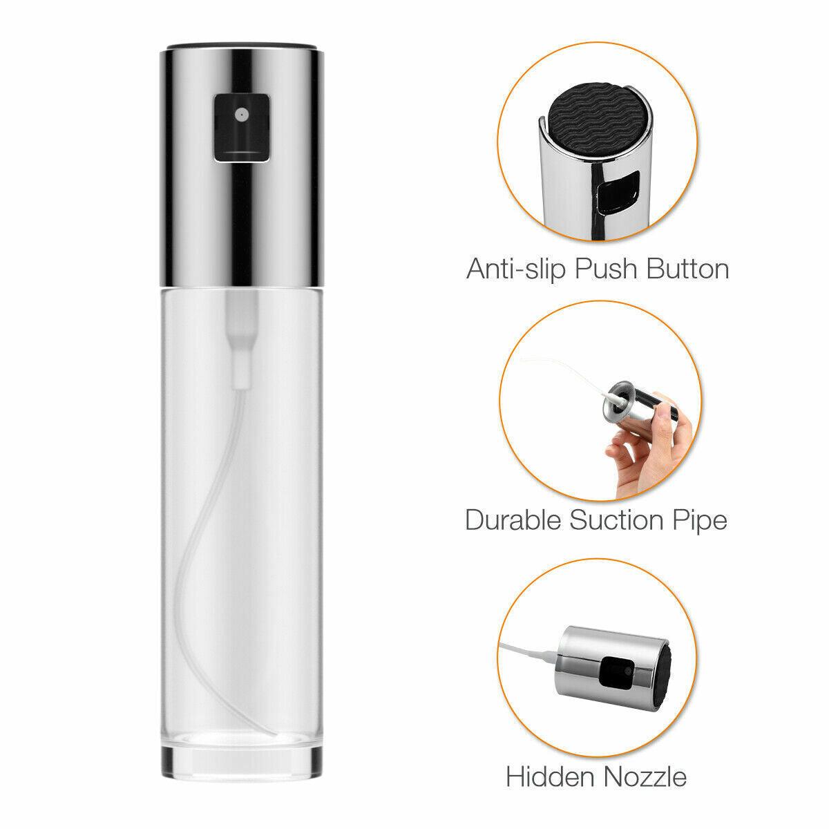 Precision Olive Oil Spray Bottle - Eco-Friendly Kitchen Essential!-3