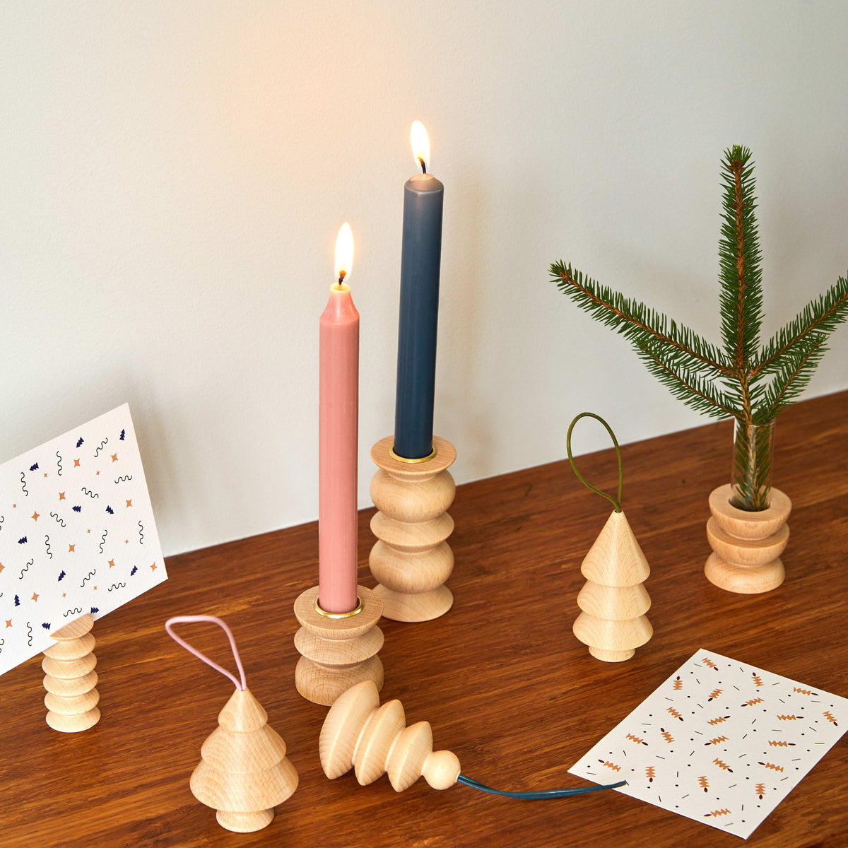 Wooden Christmas Tree Hanger - Tree Nr. 5-3