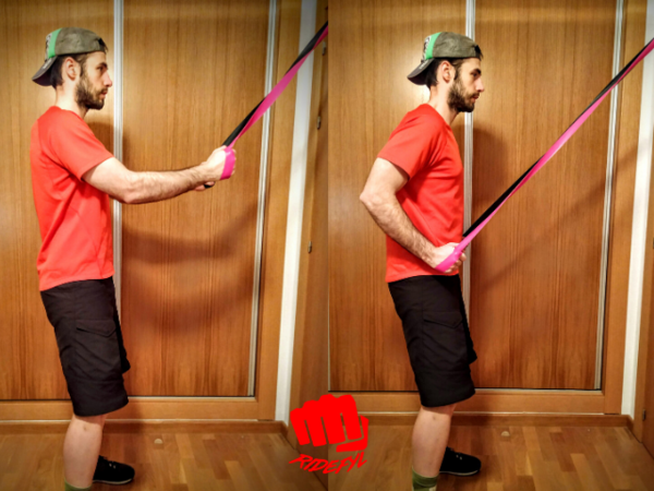 Bandas elásticas de entrenamiento