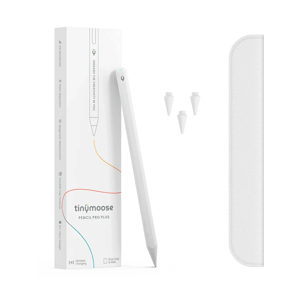 Pencil Pro Plus - iPad Pen with Wireless Charging – Alpine White-3