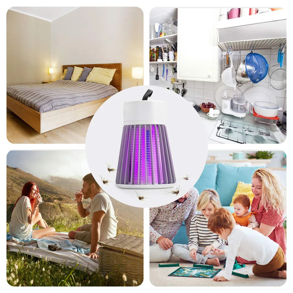 USB Electric Shock Mosquito Killer Lamp-3