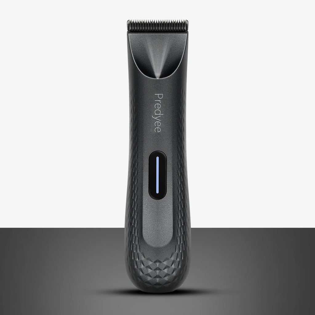 Electric Groin Hair Trimmer for Men,Body Groomer & Pubic Waterproof Hair Trimmer,Replaceable Ceramic Blade-1