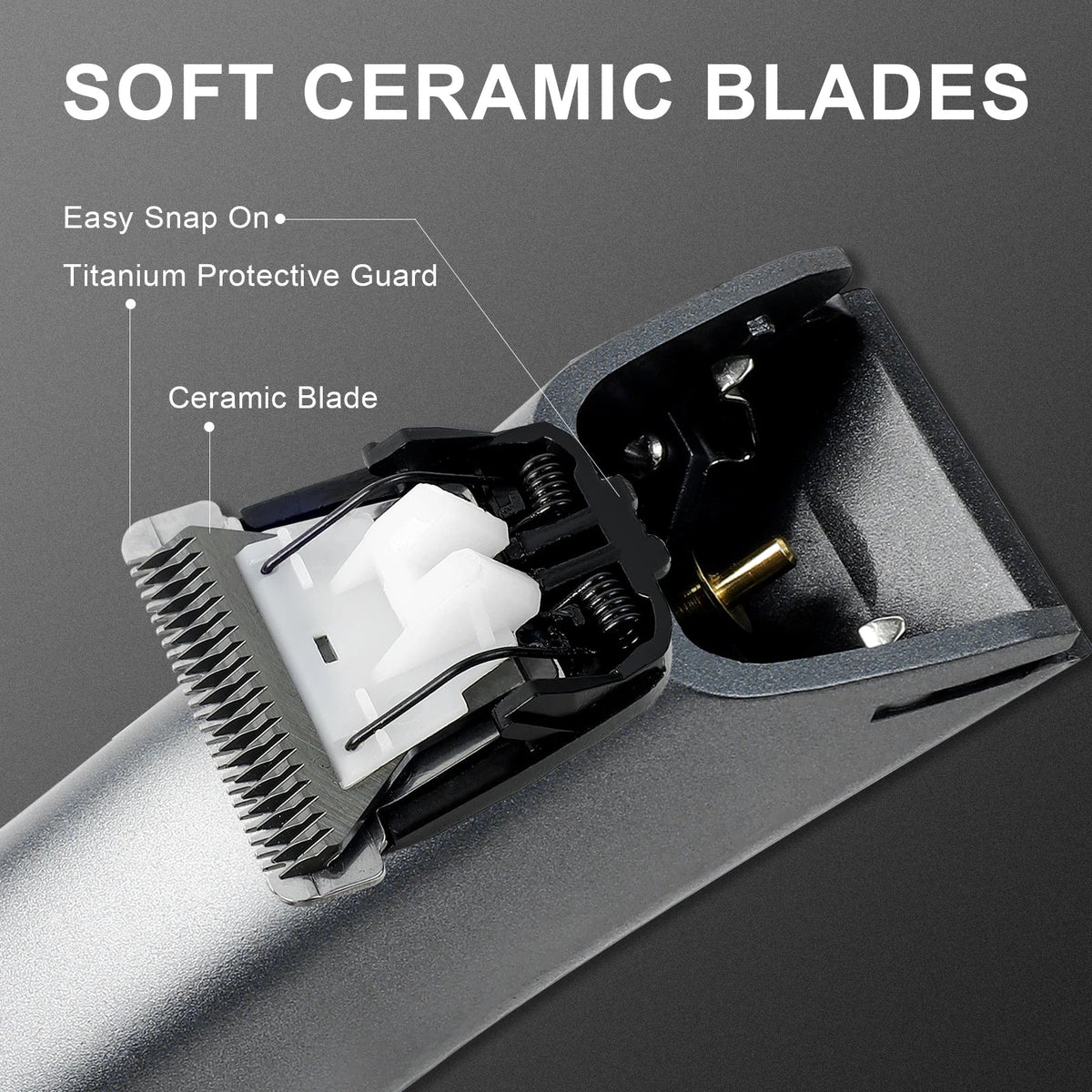 Electric Groin Hair Trimmer for Men,Body Groomer & Pubic Waterproof Hair Trimmer,Replaceable Ceramic Blade-0