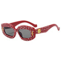 Audacious Diamond Square Sunglasses-4