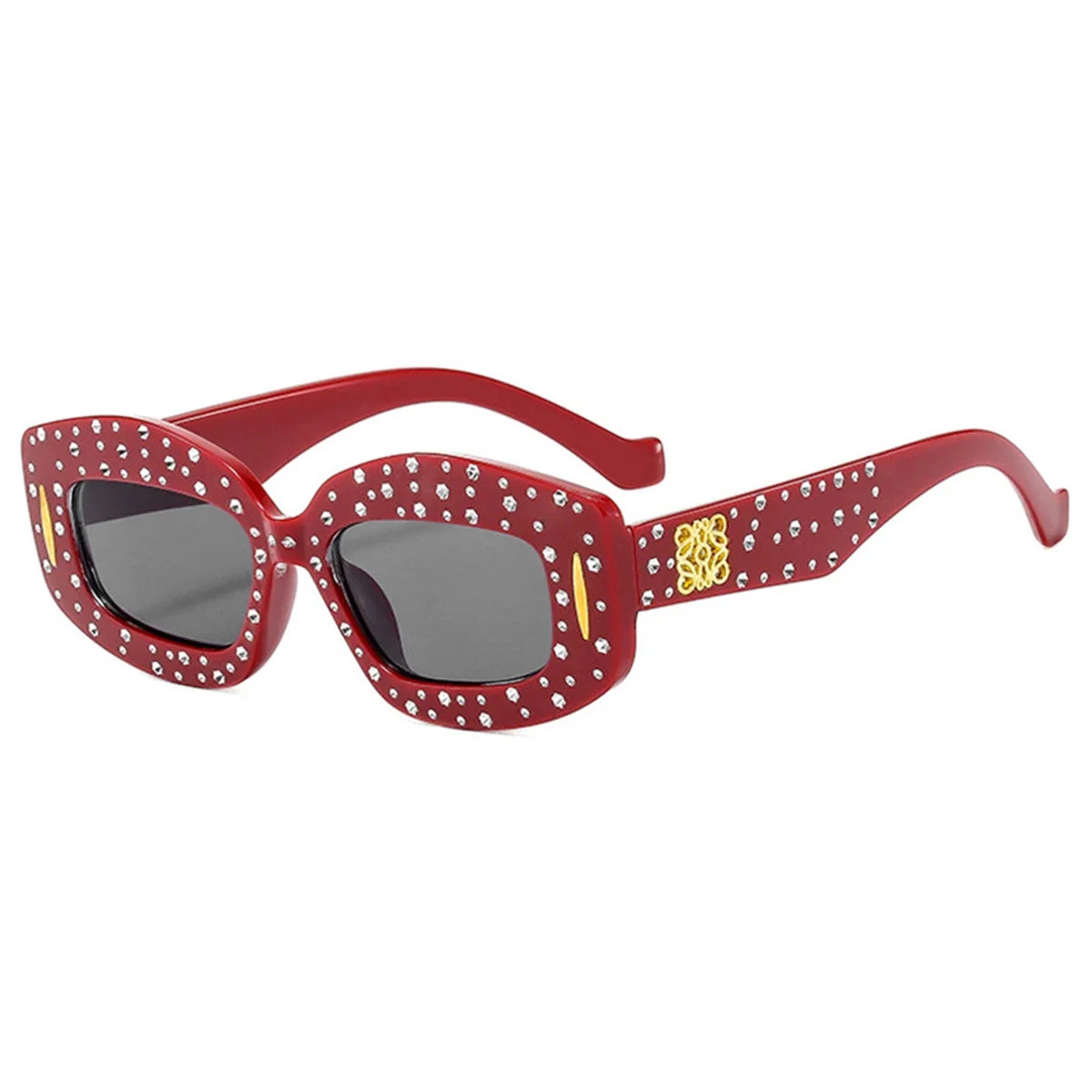 Audacious Diamond Square Sunglasses-4