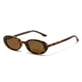 Adventurous Retro Oval Sunglasses-5