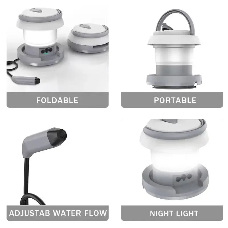 Portable Bidet Foldable 1L Toilet Sprayer-4
