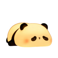 Cute Panda Silicone Night Lamp-0