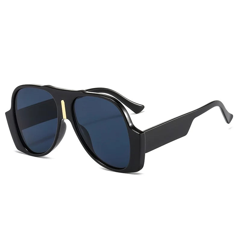 Audacious Vintage Oversized Sunglasses-3
