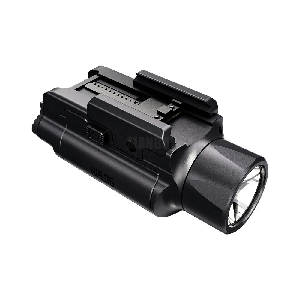 Nitecore NPL35 2000 Lumen Rechargeable Rail Mount Flashlight