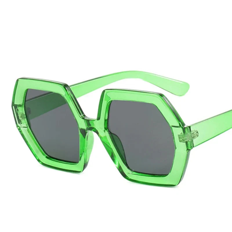 Audacious Irregular Oversized Sunglasses-4
