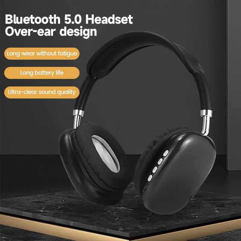 NNEOBA Wireless Bluetooth Gaming Headset Black-1