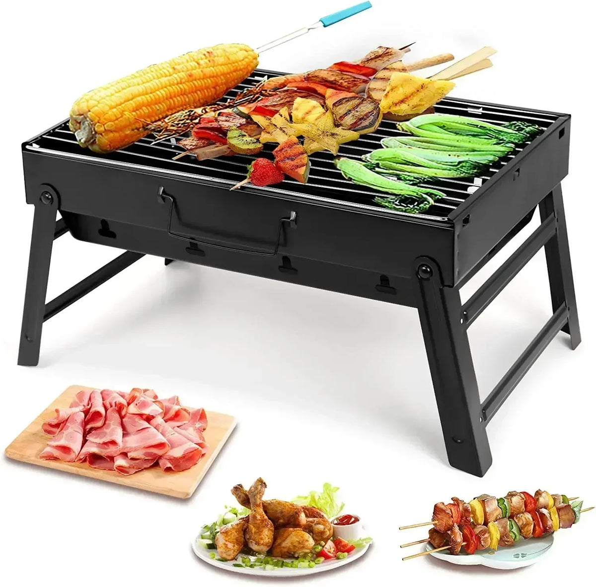 Portable Grill BBQ Charcoal-0