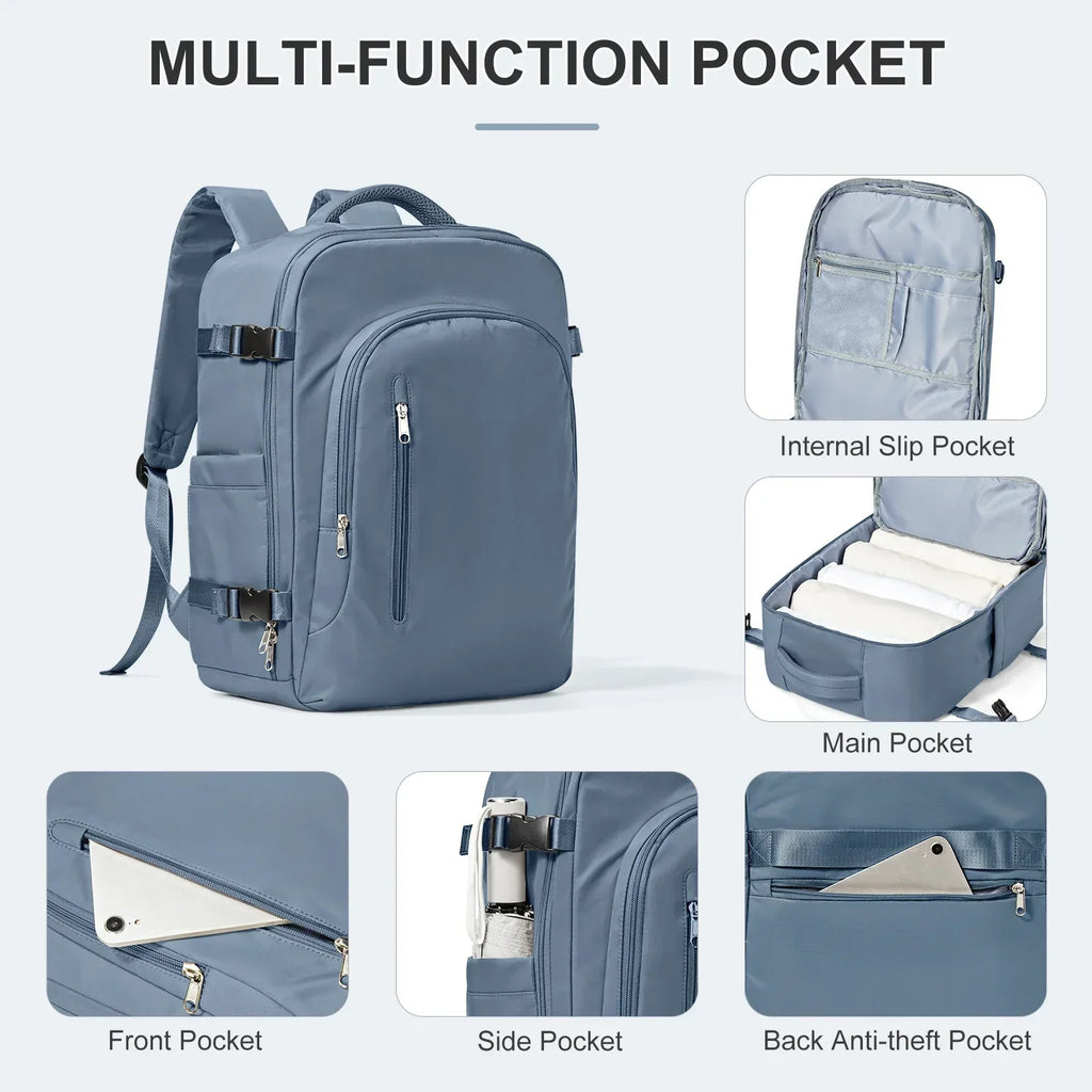 Large Capacity Laptop Backpack for Men and Women-4