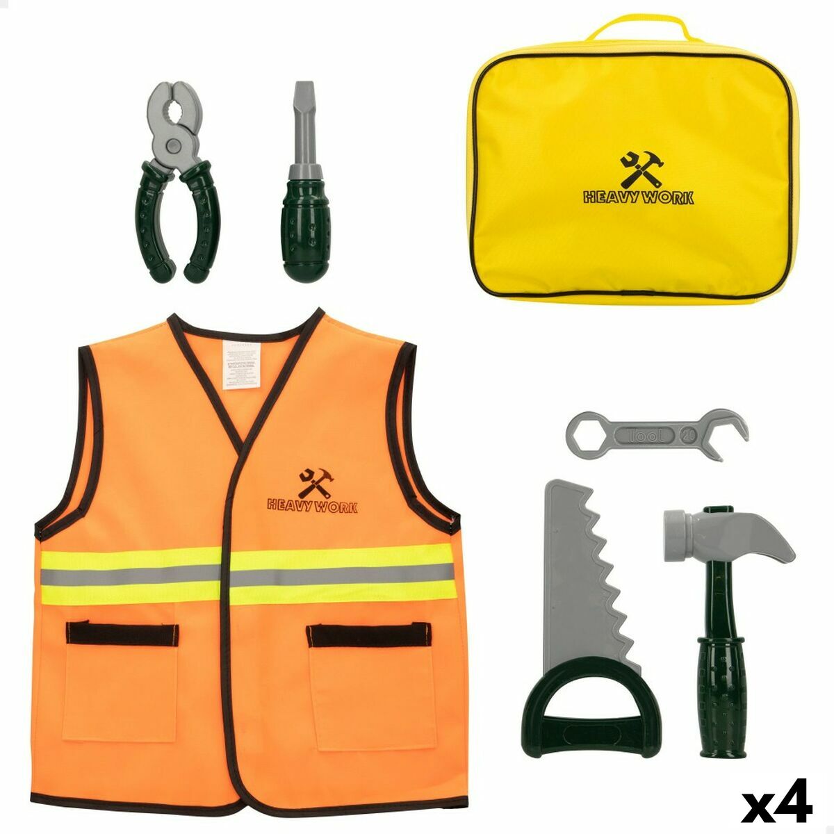 Tool Set Colorbaby My Tools 4 Units-0