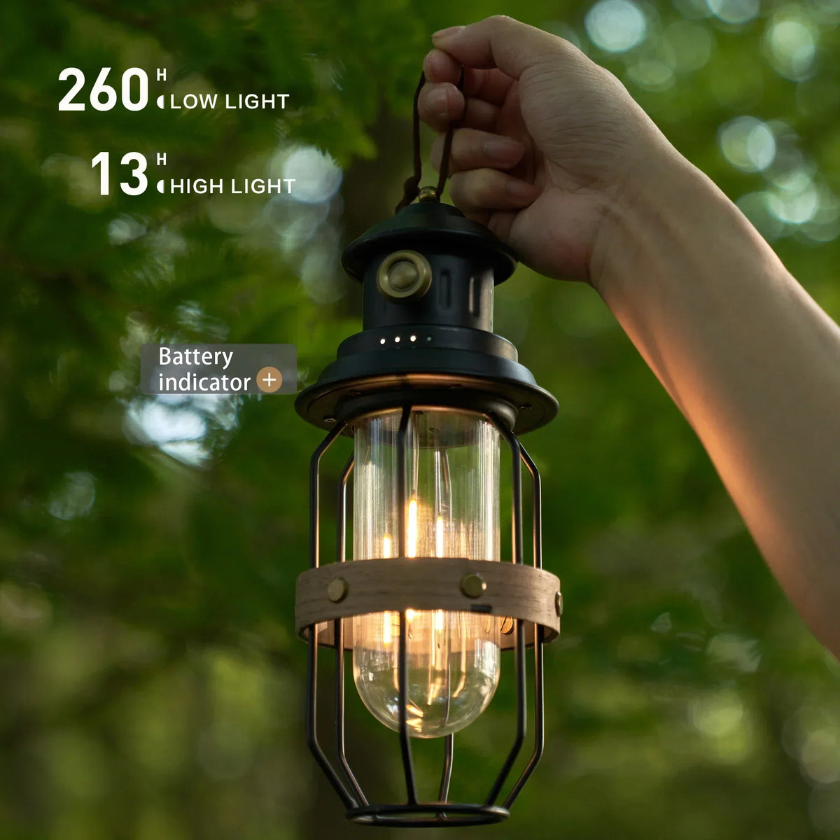 GARDEN Camping Lantern Lamp Lighting IPX4 Decoration Indoor Outdoor-4