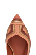 Begonia Caramel Leather Ballerinas – Pointed Toe Flats