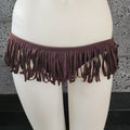 Loco Boutique Solid Double Fringe Double Fringe Bottom