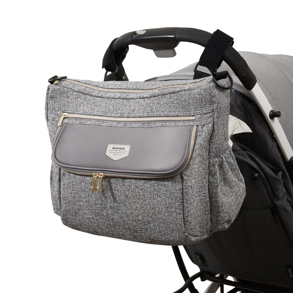 Tweed Luxe Stroller Organizer-5