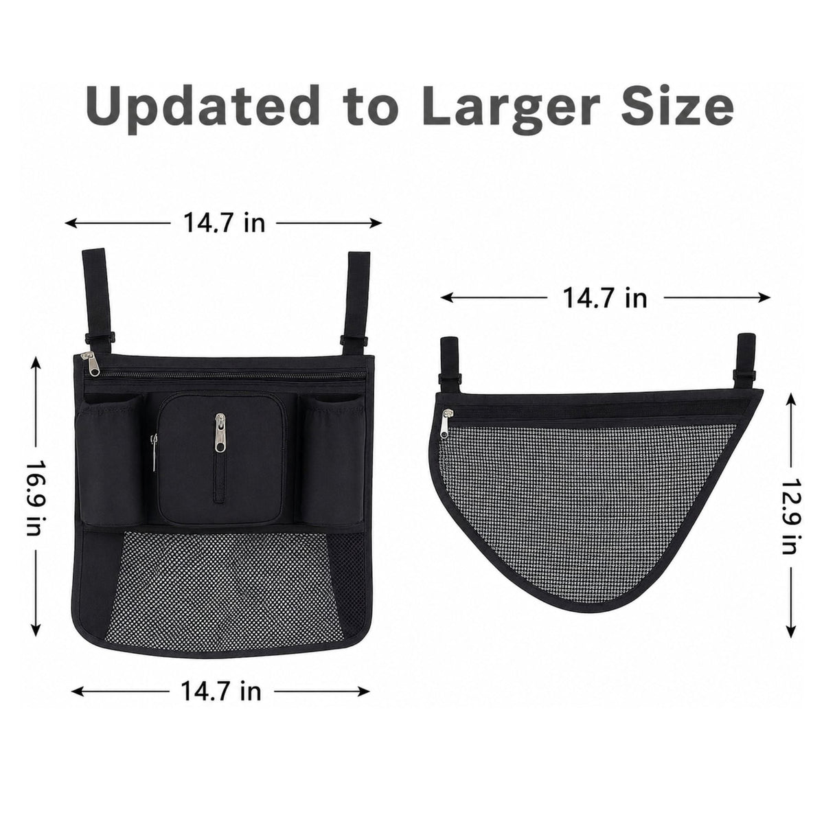 Mesh Stroller Organizer 2 Piece Set-4