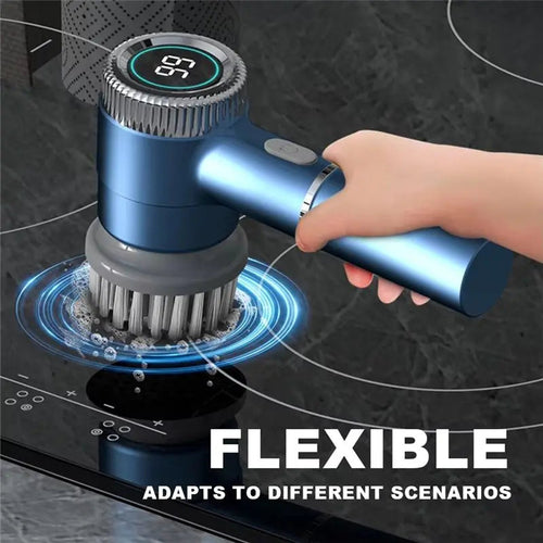 Electric Spinning Brush Handheld Electric Spin Scrubber USB Charging
