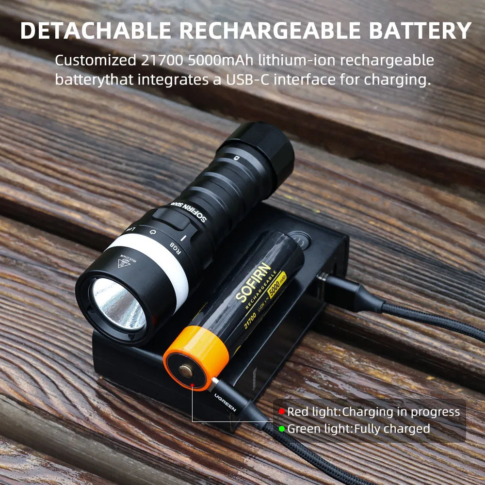 Sofirn SD08 3200lm Diving Flashlight