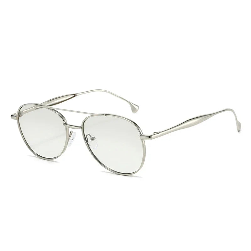 Adventurous Metal Pilot Sunglasses-3