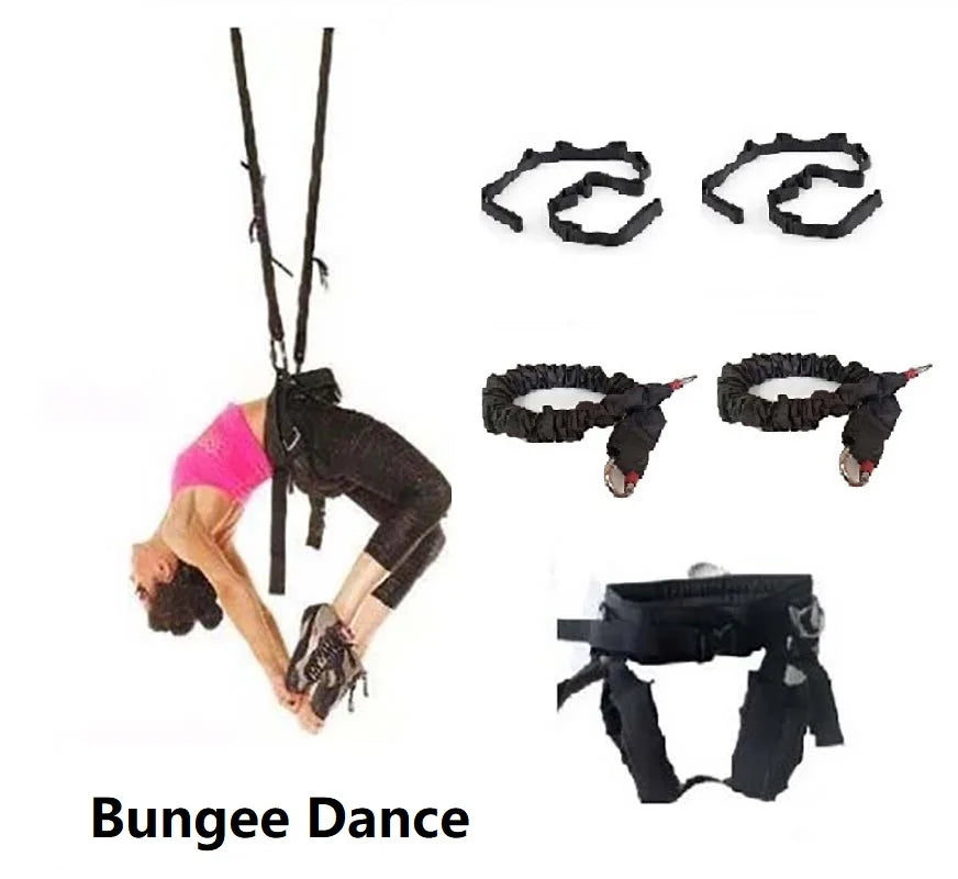 Bungee Dance Workout Pull Rope Exercise Equipment-1