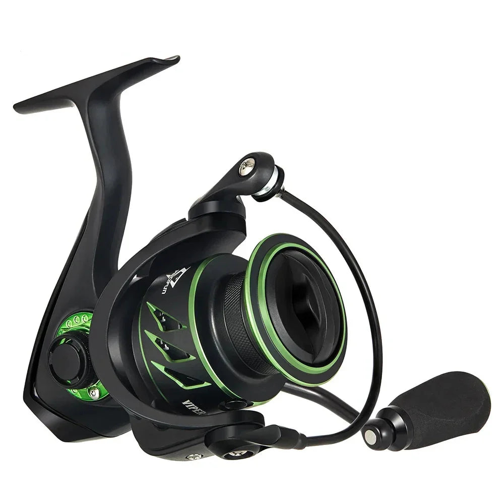 Spinning Fishing Reel 4000 Series High-Speed Green-0