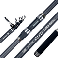 5.3m Telescopic Surf Spinning Rod 30T Carbon Fiber Black-0