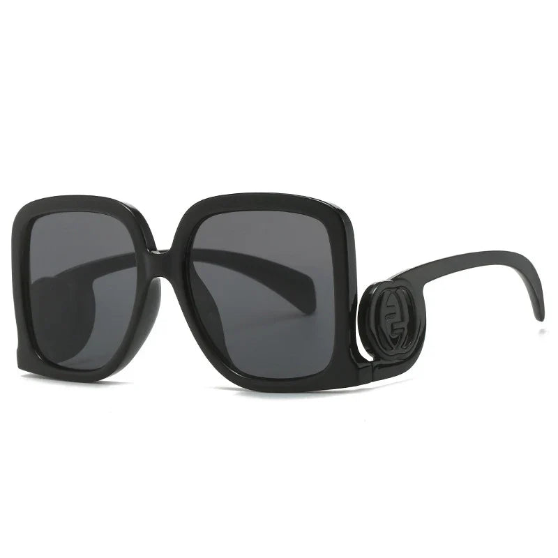 Vibrant Oversized Square Sunglasses-5