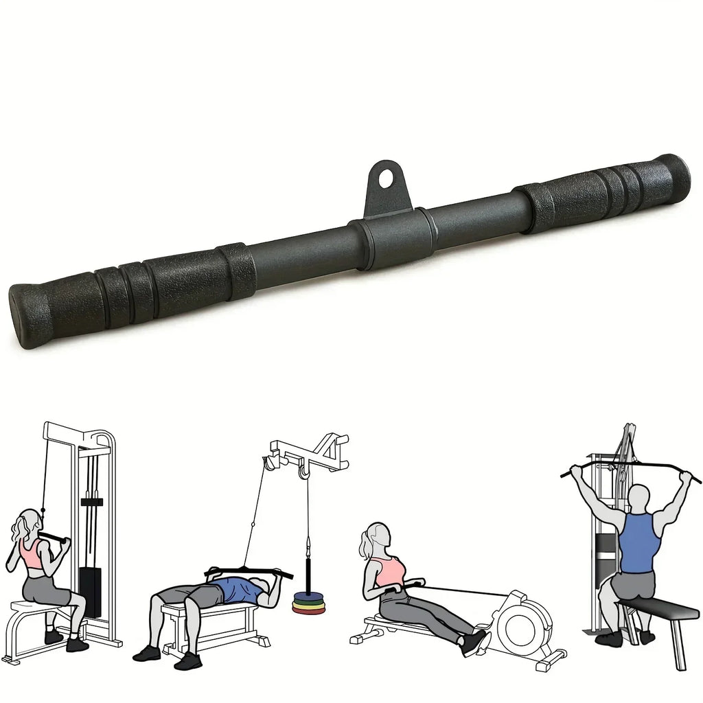 Gym Rotating Straight Bar-1