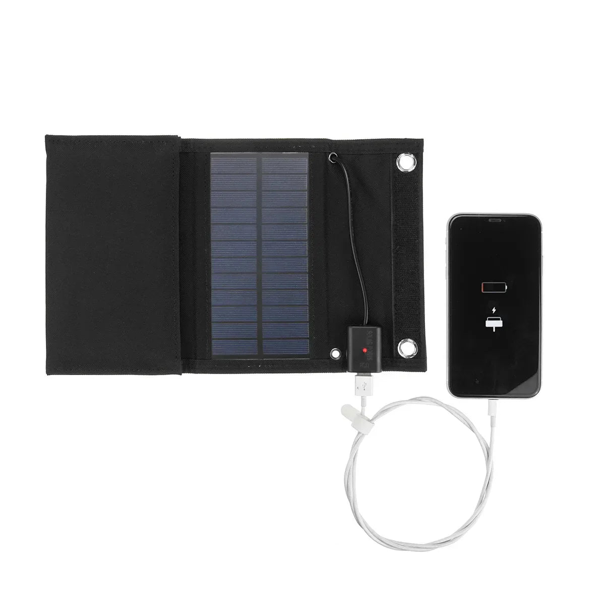 NNEOBA Foldable Solar Panel Charger with 20W/h Portable USB-0