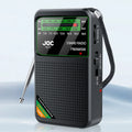 Portable Radio with HD Display Black