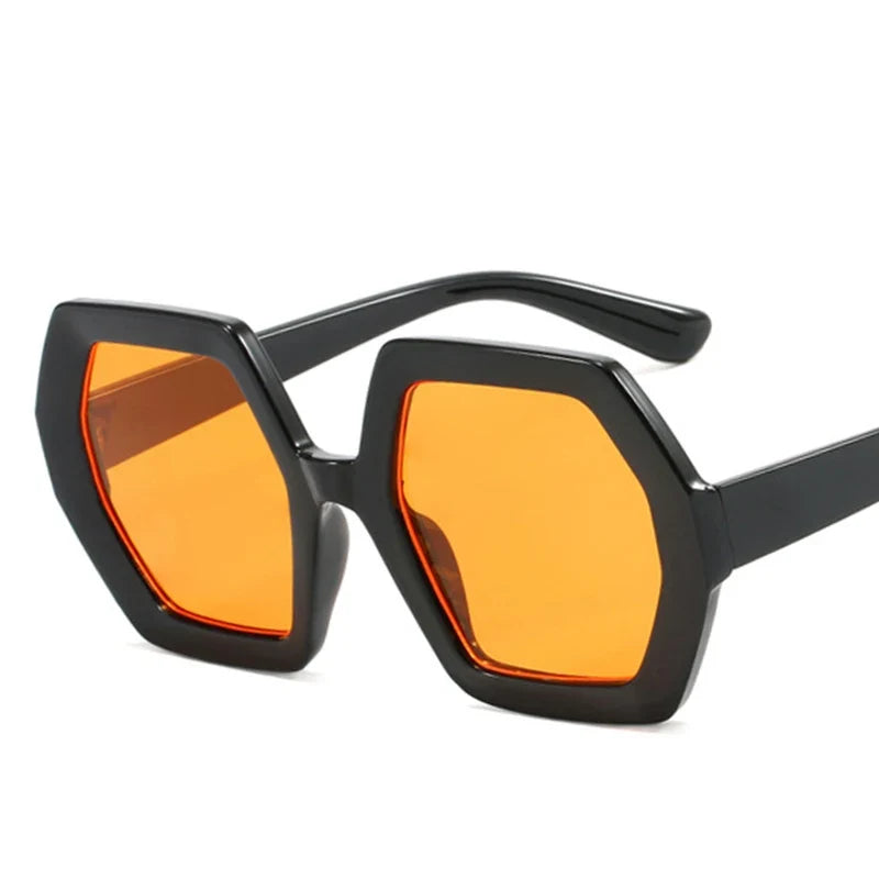 Audacious Irregular Oversized Sunglasses-2