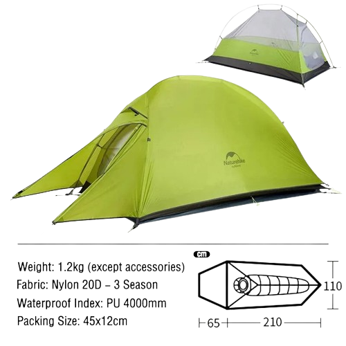 Camping Tent Ultralight Portable-3